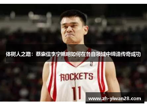 体树人之路：蔡崇信李宁姚明如何在各自领域中缔造传奇成功